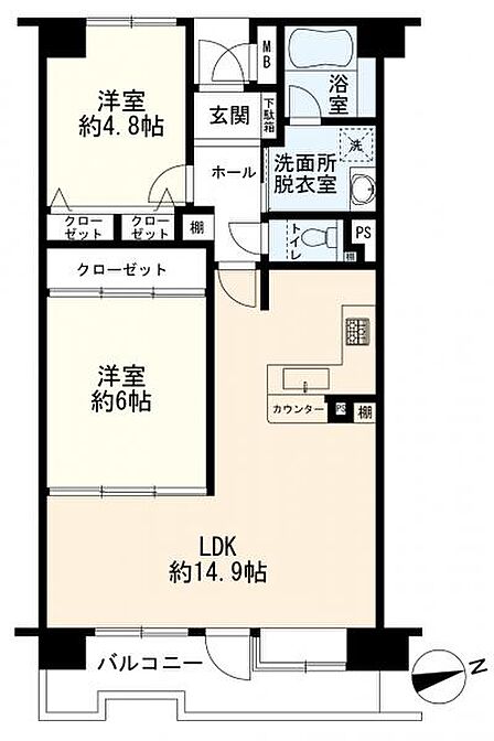 2LDK