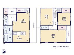 横須賀市鷹取2丁目　新築戸建　全1棟　1号棟