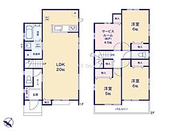 相模原市南区大野台4丁目 新築戸建 全2棟 A号棟