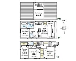 横浜市泉区和泉中央南5丁目 新築戸建 全5棟 3号棟