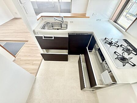 ■料理がもっと楽しくなる、快適なキッチン空間