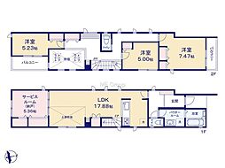 茅ヶ崎市南湖6丁目 新築戸建 全1棟 1号棟