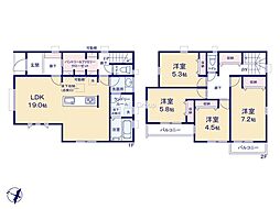 横浜市緑区いぶき野第2 新築戸建 全1棟 1号棟