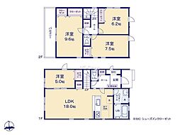横浜市栄区桂台西2丁目 新築戸建 全3棟 1号棟