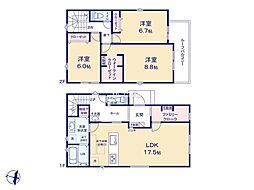 伊勢原市白根第1期 新築戸建 全2棟 1号棟
