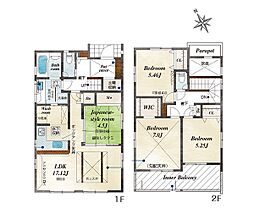 伊勢原市上粕屋 新築戸建 全4棟 2号棟