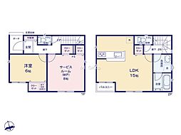 八王子市大和田町第25　新築戸建　全2棟　1号棟