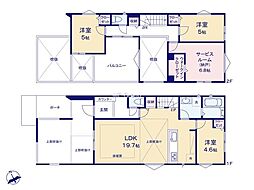 横浜市磯子区洋光台127　新築戸建　全2棟　No1