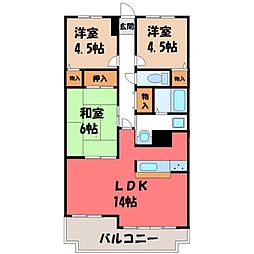 宇都宮駅 6.5万円