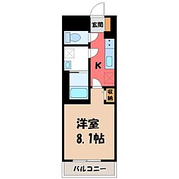 宇都宮駅 7.4万円
