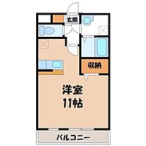 栃木県鹿沼市茂呂（賃貸マンション1K・2階・30.10㎡） その2