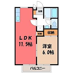 東北本線 宝積寺駅 徒歩10分