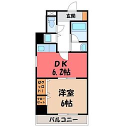 宇都宮駅 6.6万円