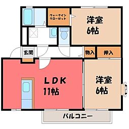 フォレスト・ガーデン B館 1階/-