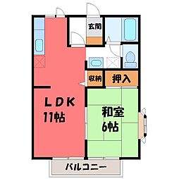 シャトー平松 1階/-