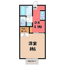 パークサイド厚木 D 2階