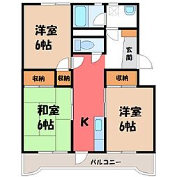 赤羽ハイツ 2号棟 2階