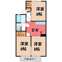 間取図画像 3DK