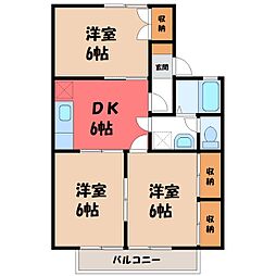 セジュールナカミカワ B 2階