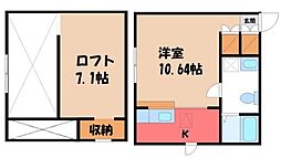 プリマカスターニャ宇都宮 弐番館 1階/-