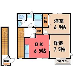 サフィール 2階/-