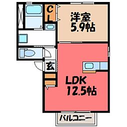 アメニティ・ハイツ B 1階