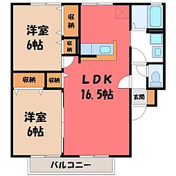 東武宇都宮線 西川田駅 徒歩29分 2階/-