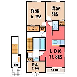 駒生町アパート(028539301) 2階