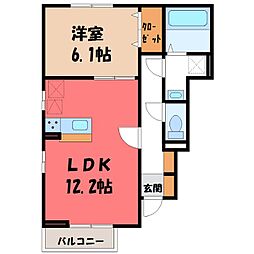 JR日光線 鹿沼駅 徒歩31分