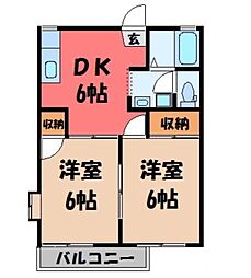 コーポ山根 2階/-