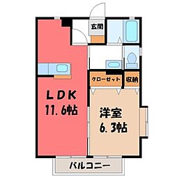 クレセール 2階/-