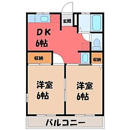 JR東北本線 宇都宮駅 バス33分 宝木本町下車 徒歩11分 1階/-