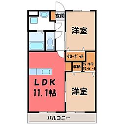 東武宇都宮線 東武宇都宮駅 4.2km 3階/-
