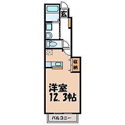 ブリアンハイム B 1階/-