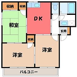 JR東北本線 宇都宮駅 バス10分 豊郷南小学校前下車 徒歩9分 2階/-
