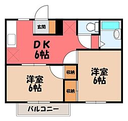 東武宇都宮線 国谷駅 徒歩10分 1階/-
