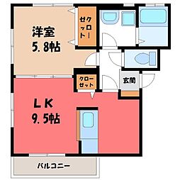 エスポワール若松原 2階/-