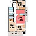 ヴィラージュエクセラン3階9.0万円