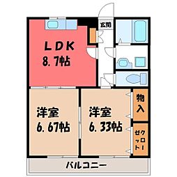 フルール 1階/-
