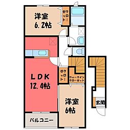 アン・ボヌール B 2階