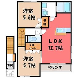 サンフィール 2階