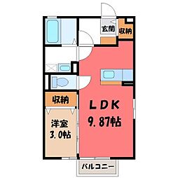 サンライズ陽東 A 2階/-