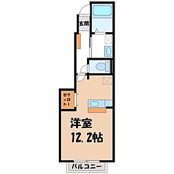 サニー M 1階/-