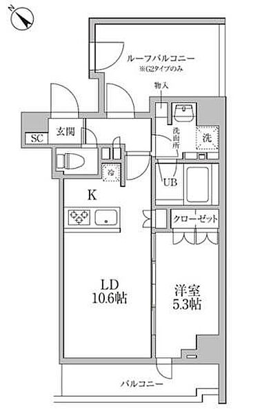 レジディア文京本郷III ｜東京都文京区本郷3丁目(賃貸マンション1LDK・10階・40.15㎡)の写真 その2