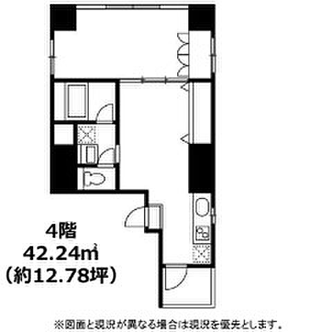 GINZA HOUSE ｜東京都中央区銀座1丁目(賃貸マンション1LDK・4階・42.24㎡)の写真 その2
