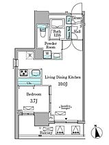 ミリアレジデンス新宿御苑  ｜ 東京都新宿区新宿5丁目（賃貸マンション1LDK・5階・40.12㎡） その2