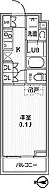 リテラス清澄白河  ｜ 東京都江東区白河1丁目（賃貸マンション1K・2階・25.32㎡） その2