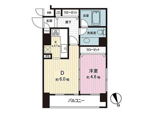 デュオ・スカーラ西新宿 ｜東京都新宿区西新宿7丁目(賃貸マンション1DK・3階・35.84㎡)の写真 その2