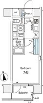 エンテヴィレ南麻布  ｜ 東京都港区南麻布2丁目（賃貸マンション1K・4階・26.97㎡） その2