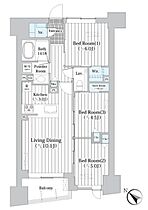 ザ・グランクラッセ日本橋イースト  ｜ 東京都中央区新川2丁目（賃貸マンション3LDK・6階・64.70㎡） その2